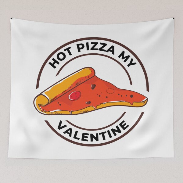 Item preview, hot pizza my valentine designed and sold by stephHIP.