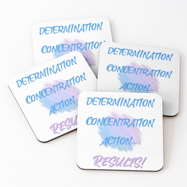 Item preview, Determination, concentration, action... results! designed and sold by Designsbyeliane.