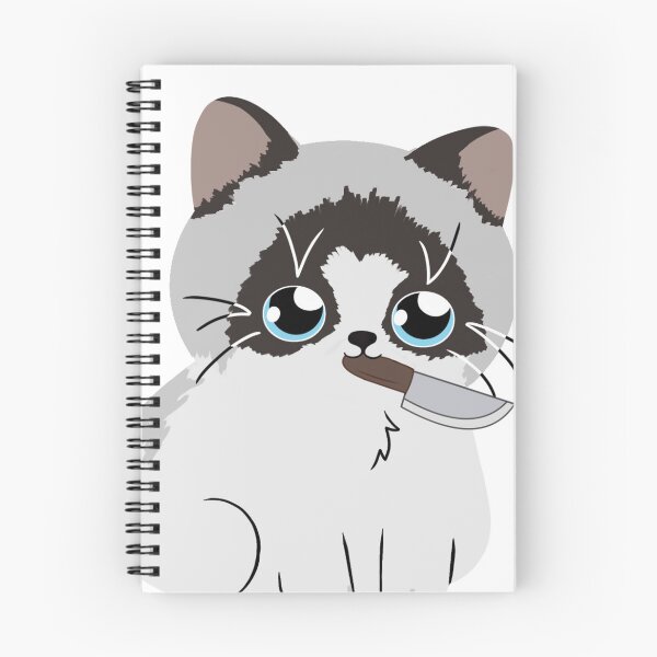 Item preview, Small ragdoll cat knife holder designed and sold by GoopyCat.