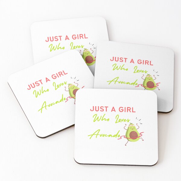 Item preview, JUST A GIRL WHO LOVES AVOCADO designed and sold by Onasaart.
