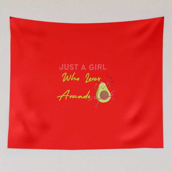 Item preview, JUST A GIRL WHO LOVES AVOCADO designed and sold by Onasaart.