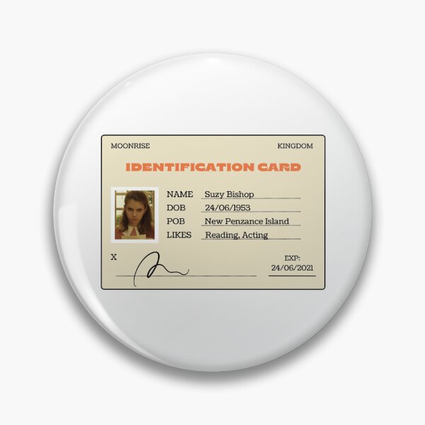 Item preview, Suzy Bishop Moonrise Kingdom ID Card designed and sold by karyssadwipa.