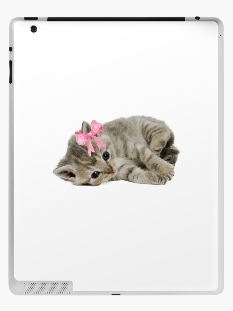 Pink ribbon bows coquette | iPad Case & Skin
