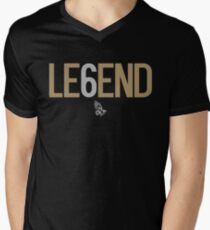 Drake Legend Six 6 OVO Men's V-Neck T-Shirt