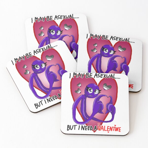 Item preview, Purple Valentines (Rainbow Friends) designed and sold by DarkDragonDeception - Claudia.