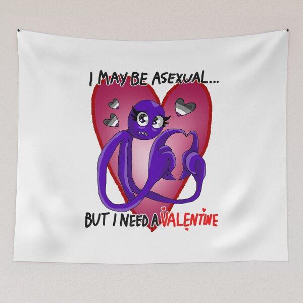 Item preview, Purple Valentines (Rainbow Friends) designed and sold by DarkDragonDeception - Claudia.