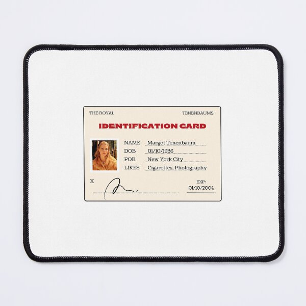 Item preview, Margot Tenenbaum The Royal Tenenbaums ID Card designed and sold by karyssadwipa.