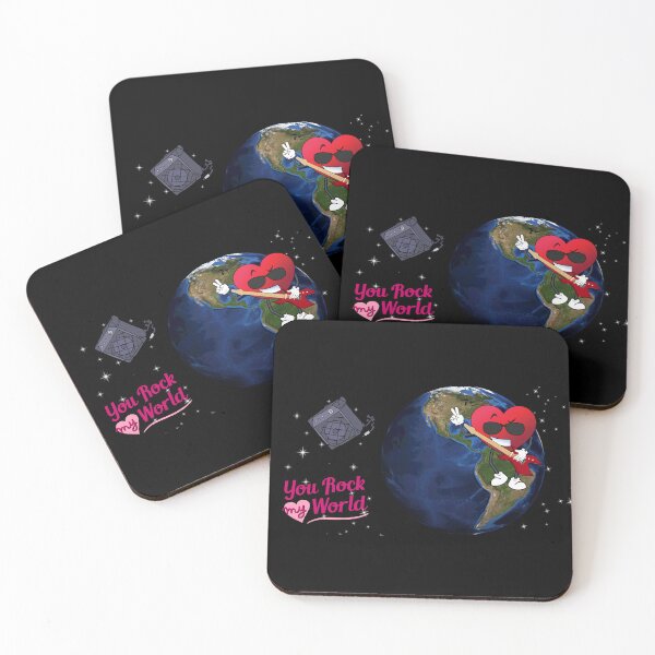 Item preview, You Rock My World: Valentine's Day Heart Playing a Guitar designed and sold by theprof2021.