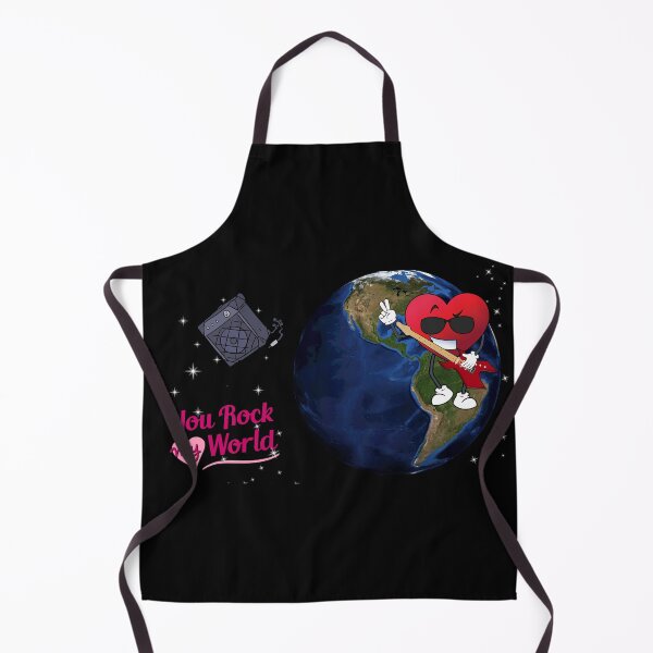 Item preview, You Rock My World: Valentine's Day Heart Playing a Guitar designed and sold by theprof2021.