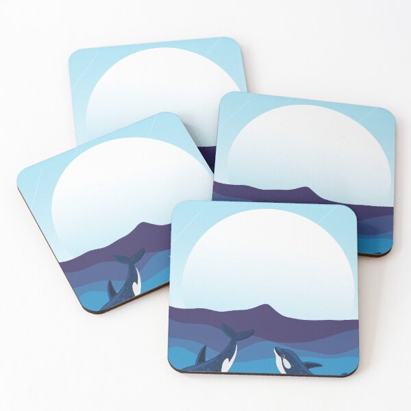 Item preview, Cute Life Is Better With Orcas designed and sold by Robo-toons.