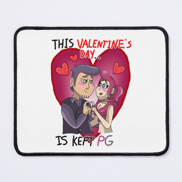 Item preview, G X P Valentines (Alphabet Lore AU) designed and sold by DarkDragonDeception - Claudia.