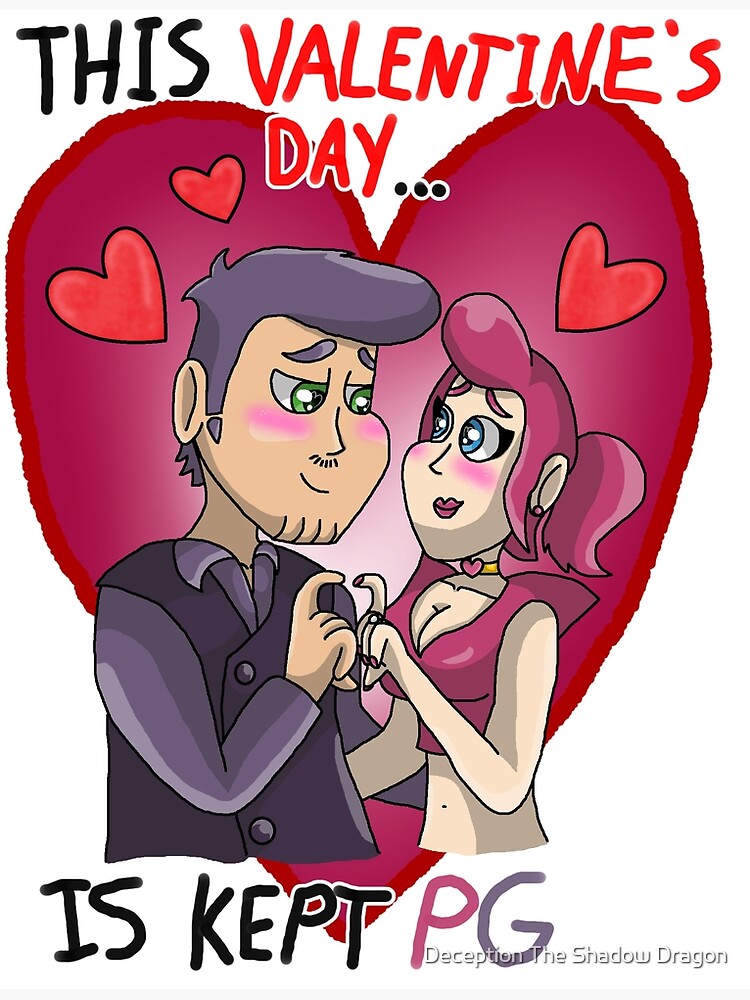 G X P Valentines (Alphabet Lore AU) Poster for Sale by Deception