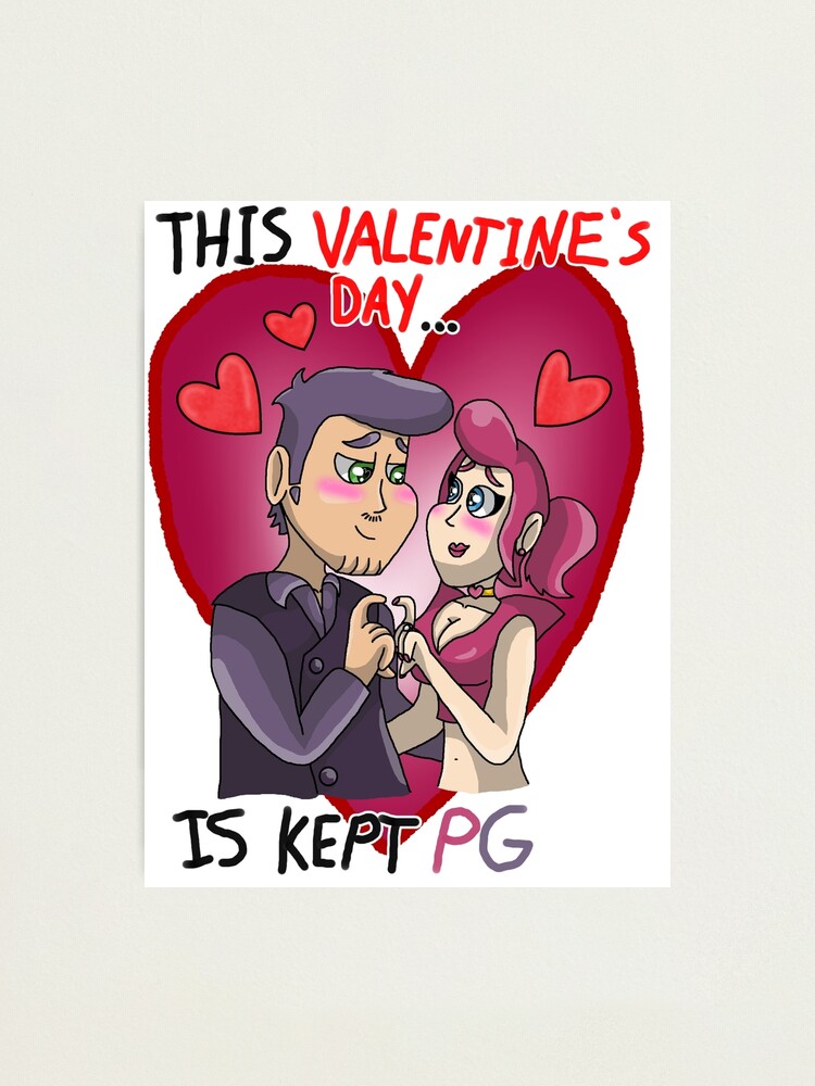 G X P Valentines (Alphabet Lore AU) Photographic Print for Sale by  Deception The Shadow Dragon