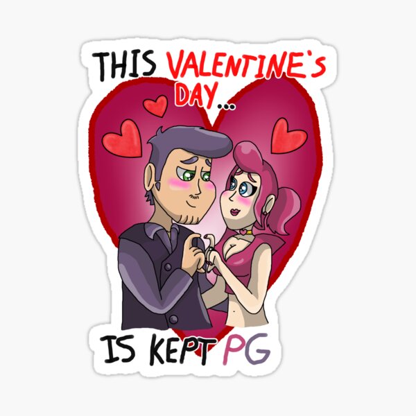 G X P Valentines (Alphabet Lore AU) Sticker for Sale by Deception The  Shadow Dragon