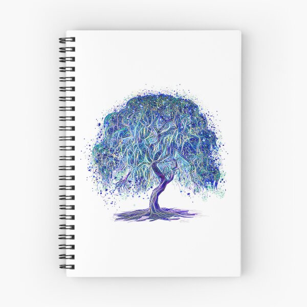Item preview, Magic Weeping Willow Tree White Background designed and sold by Rocky Mountain Artistry.