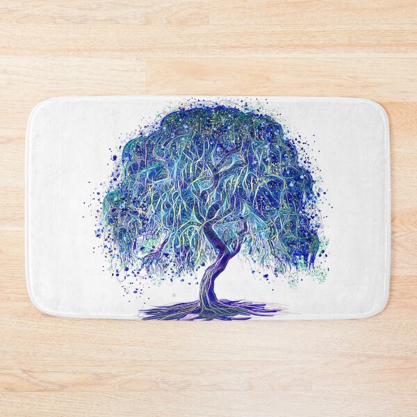 Item preview, Magic Weeping Willow Tree White Background designed and sold by Rocky Mountain Artistry.