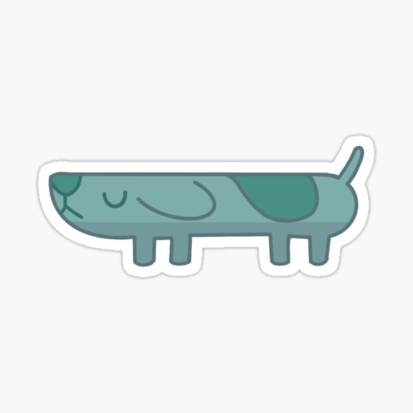 Item preview, Long dog designed and sold by MudlarkStudio.