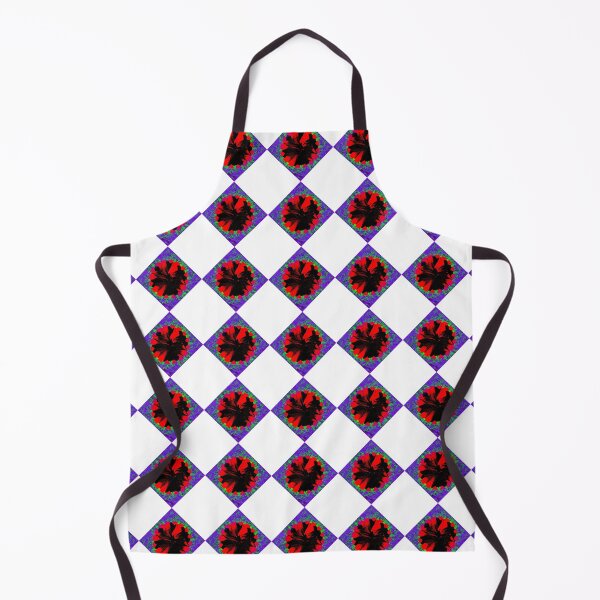 Item preview, Abstract Hibiscus flower in Red Purple pattren by Iritof designed and sold by iritof.
