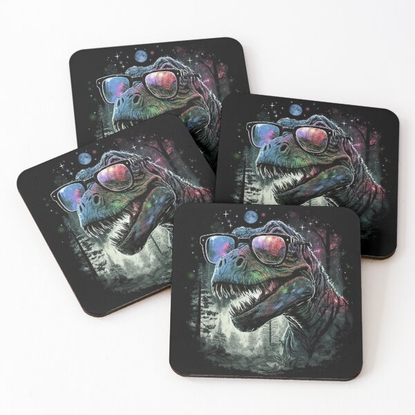 Item preview, Dinosaur Forest Night designed and sold by maryedenoa.