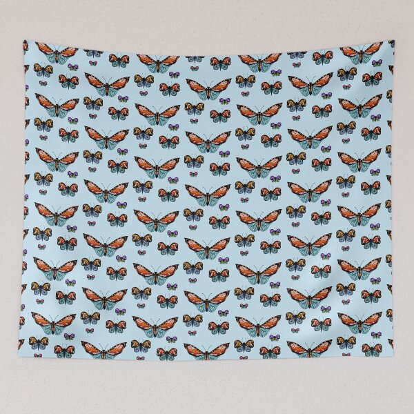 Item preview, Butterflies and moths colorful and exotic  designed and sold by ahahdodo.