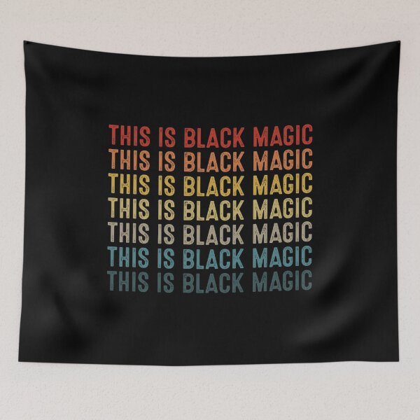 Item preview, This Is Black Magic Vintage Retro designed and sold by RosannaArt.