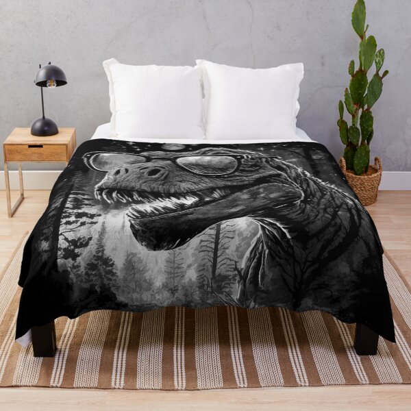Item preview, Dinosaur Forest Night designed and sold by maryedenoa.