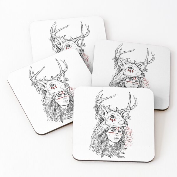 Item preview, Deer priestess designed and sold by BlackForge.