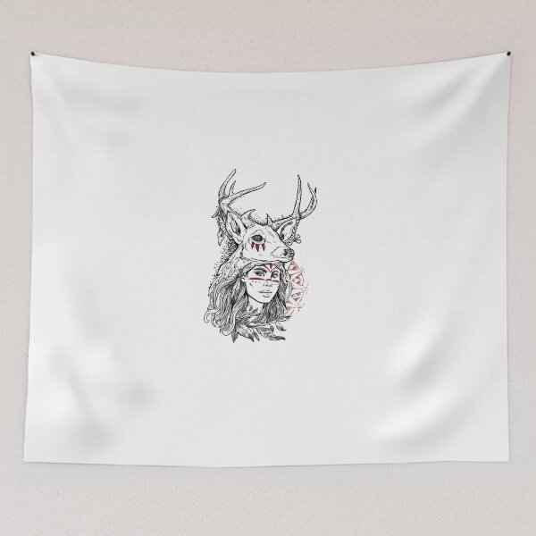 Item preview, Deer priestess designed and sold by BlackForge.