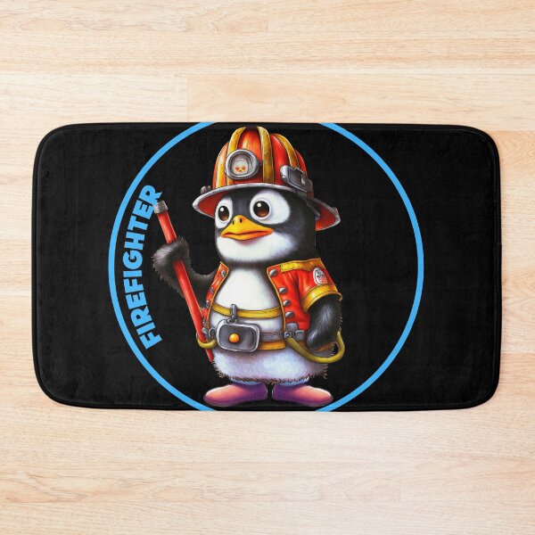 Item preview, Firefighter, sweet penguin designed and sold by HarriPaloma.