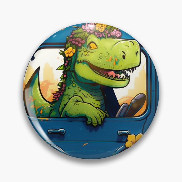 Item preview, Car Driver Cute Dinosaur   designed and sold by ILIA ILO.