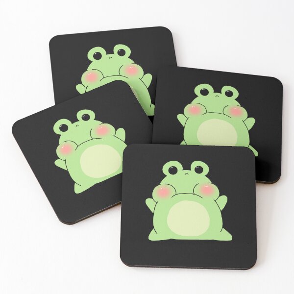 Item preview, Cute Kawaii Chubby Chonky Couch Potato Frog #2 designed and sold by Annisa Yuwanda.