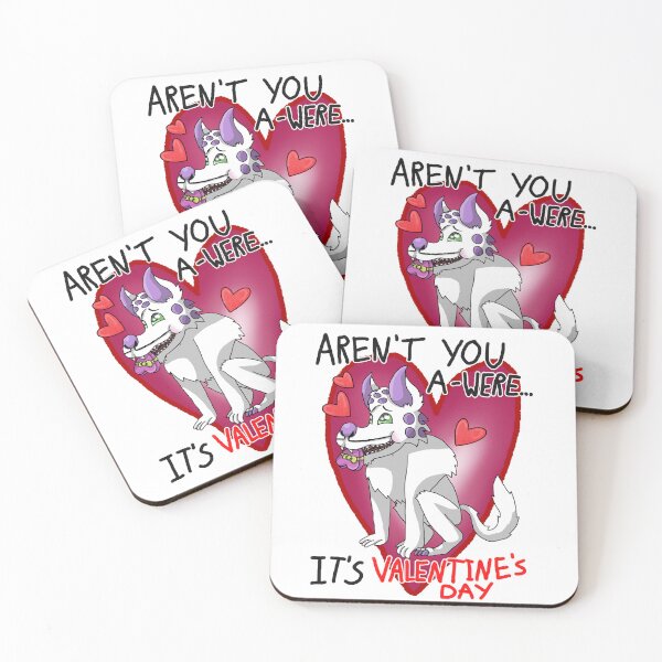 Item preview, Werewolf King Dice Valentines (Cuphead Show) designed and sold by DarkDragonDeception - Claudia.