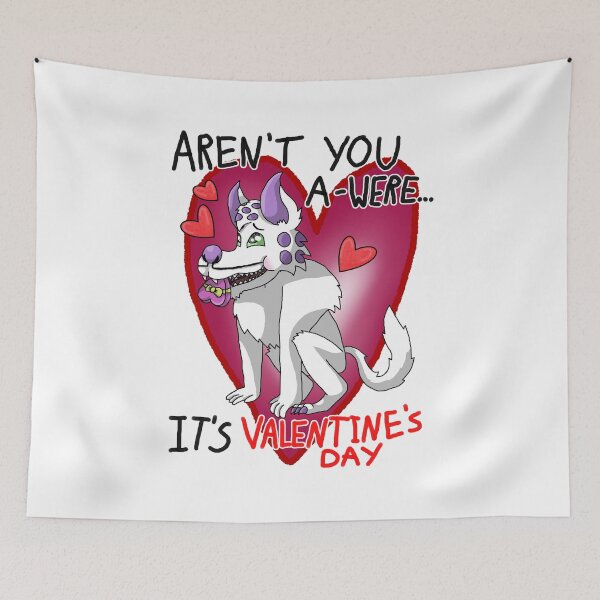 Item preview, Werewolf King Dice Valentines (Cuphead Show) designed and sold by DarkDragonDeception - Claudia.