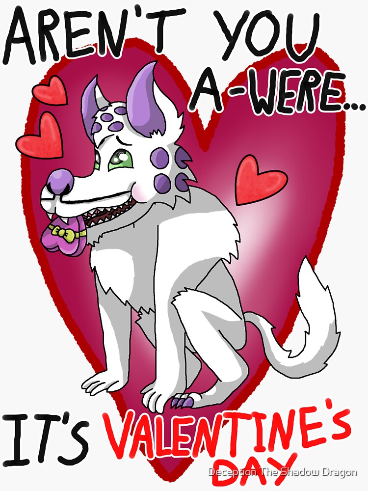 G X P Valentines (Alphabet Lore AU) Sticker for Sale by Deception The  Shadow Dragon