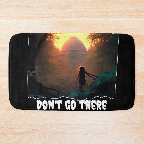 Item preview, "Haunted mound" theme art typography design. designed and sold by Arghyam.