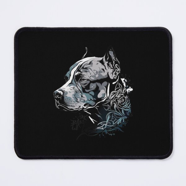 Item preview, American Staffordshire Terrier Black Nose With Tattoo designed and sold by adembulut.