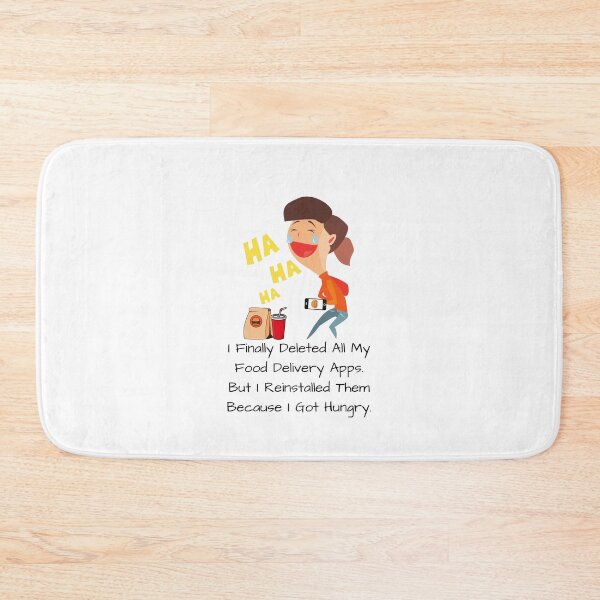 Item preview, Food Delivery Apps Meme Design 2 designed and sold by Deadlycloak.