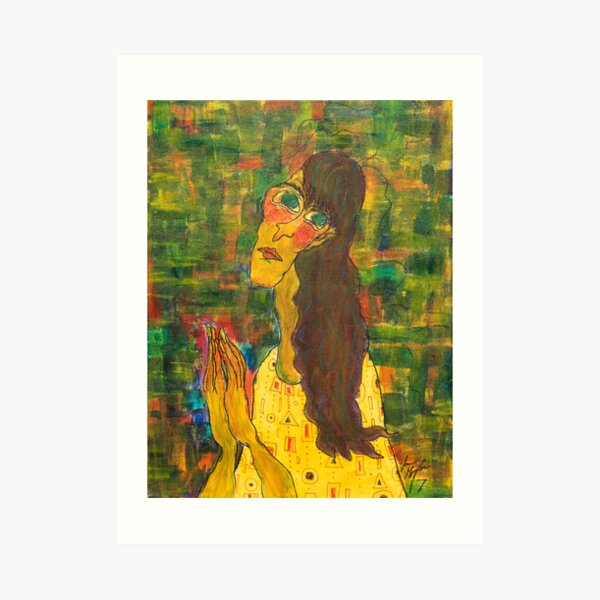 Judging You Art Print