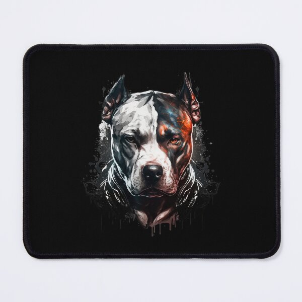 Item preview, American Staffordshire Terrier  Black Looking Angry designed and sold by adembulut.