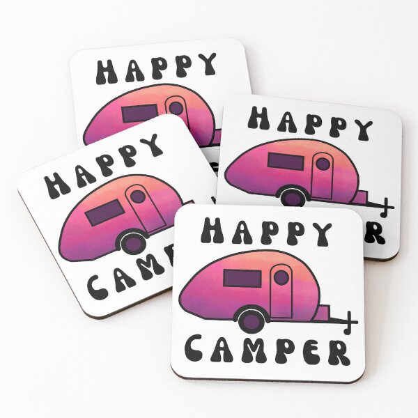 Item preview, Happy Camper Teardrop designed and sold by Deedy Studio.