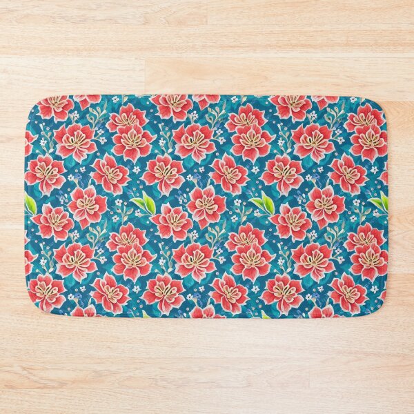 Item preview, Pink Flowers Watercolor Floral Print designed and sold by Nitram1990.