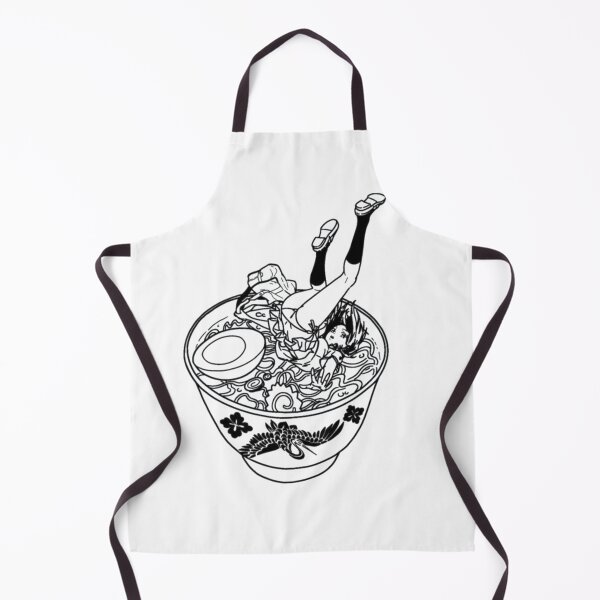 Item preview, Anime girl falling in cup of noodle designed and sold by Oeht.