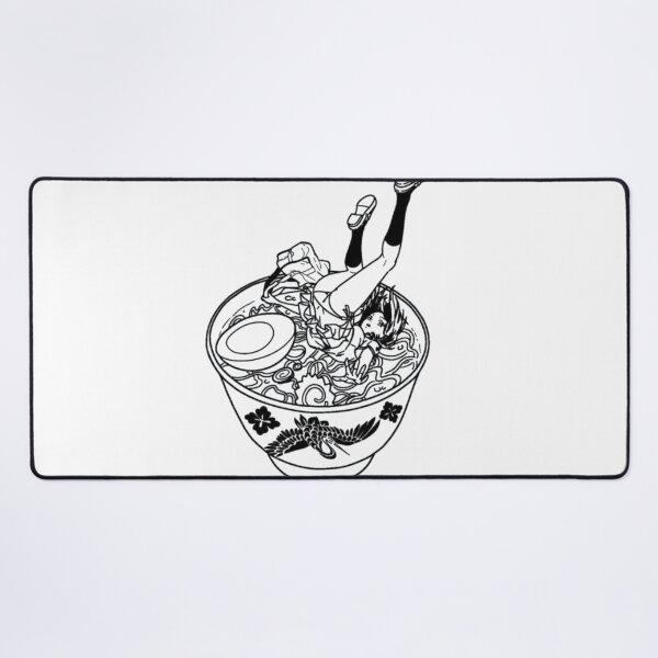 Item preview, Anime girl falling in cup of noodle designed and sold by Oeht.