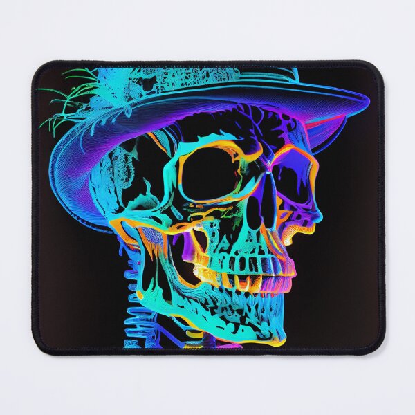 Item preview, Fluorescent Bones - Day Of The Dead Neon designed and sold by mcmtdesigns.