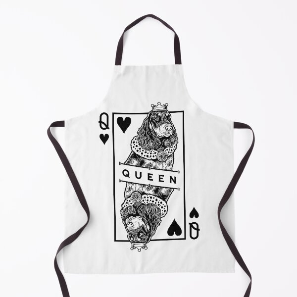 Item preview, Field Spaniel Queen Of Hearts Funny Dog Lover Pop Art designed and sold by GrandeDuc.