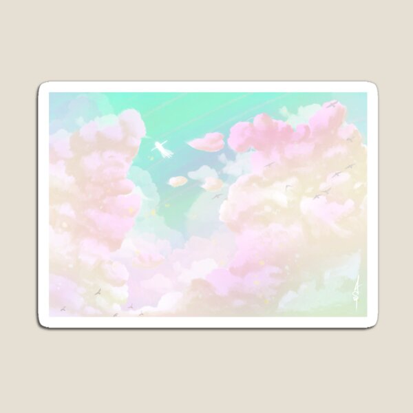 Item preview, Elevate - Flying in The Cotton Candy Sky designed and sold by UntaiStudio.