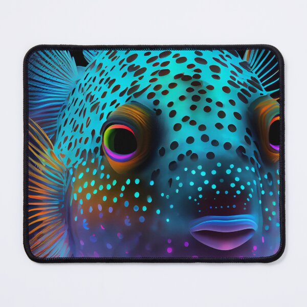 Item preview, Neon Lighted Sea Life - Under The Sea Pufferfish designed and sold by mcmtdesigns.