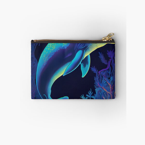 Item preview, Radiant Dolphin - Under The Sea Neon designed and sold by mcmtdesigns.
