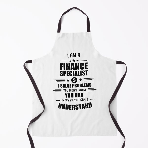 Item preview, I am a Finance Specialist - Finance puns designed and sold by Vaishnavi Deo.