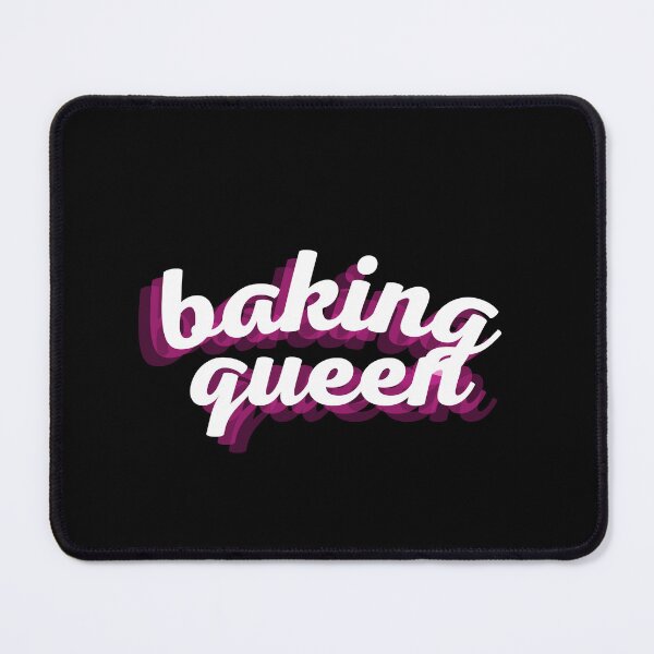 Item preview, baking queen designed and sold by Jessica Divakaran.